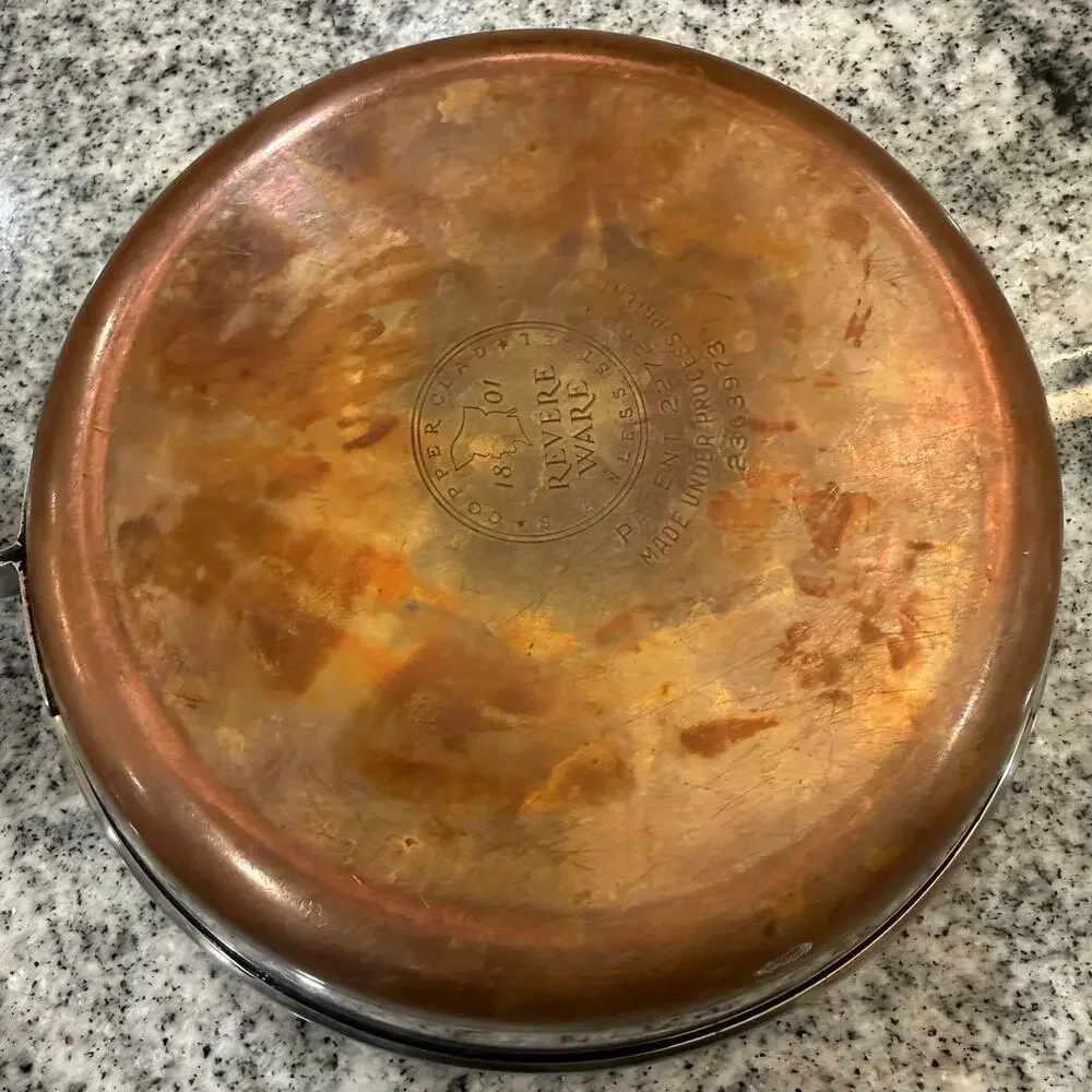 Vintage Revere Ware ( 4 ) Egg Poacher 8